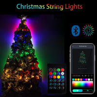 Luces de Hadas de Cumpleaños Decoración LED Controlable por APP Resistente al Agua RGB para Hogar Fiesta de Boda el Día de San Valentín - details 0