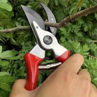 Tijeras de podar profesionales afiladas de 8", tijeras de podar de acero con alto contenido de carbono, podadora manual, tijeras de jardín, cortadoras para el jardín, tijeras para bonsái, podadoras - details 3