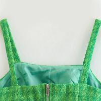 PB & ZA 2025 temperamento versátil pantalón corto casual patrón hueco suspender top novedad de verano ropa de mujer - details 9