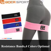 Banda de Goma para Levantamiento de Cadera y Entrenamiento de Resistencia Fiess Gum Non-slip para Yoga y Gimnasio Leg Thigh Glute Butt Squat Bands - details 0