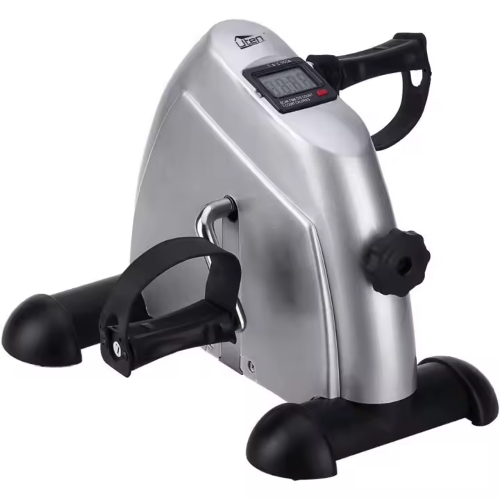 Pedal de Ejercicio Estaticos para Bicicleta de Ejercicio para Brazos y Piernas con Pantalla LCD y Resistencia Ajustable, Ciclo de Resistencia en Interiores Bicicleta de Ejercicio - 1