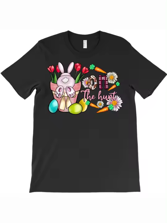 Camiseta On The Hunt, regalo para papá, manga corta con cuello redondo suave y cómoda - 1