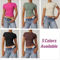 Top de yoga para mujer, ropa deportiva de alta calidad, camiseta deportiva sin costuras, ropa deportiva, camiseta deportiva. - details 1