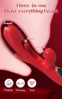 Vibrador de punto G para mujer, estimulador de clítoris 3 en 1, Juguetes sexuales, productos para mujer, vibradores de conejo para adultos, 2025 - details 2