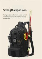 Mochila de Montañismo Táctica al Aire Libre Camuflaje Expansión Multiusos - details 3