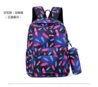 OKKID Set de Mochila Escolar para Niñas 3pcs Bolsa de Animal de Gato Adecuado para Edades 7-12 - details 9