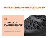 Botas de seguridad de invierno para hombre, ligeras y cómodas, punta de acero, zapatos de trabajo industriales antiperforación para exteriores, pie, 2025 - details 10
