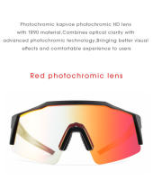 KAPVOE Gafas de Sol para Ciclismo Lentes Ajustables de Luz Protección UV400 Marco de Plástico - details 4