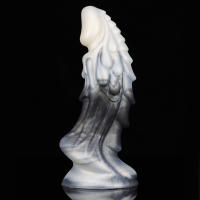 Silicona líquida de colores mezclados, gran simulación con forma irregular, tapón anal vestibular, pene falso para productos de mujer - details 9