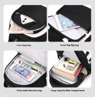 Mochila escolar con ruedas desmontables para niña de primaria, mochila con ruedas grande para secundaria, artículos de regreso a la escuela - details 12