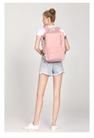 Mochila de viaje para mujer y niña, morral escolar de negocios de 15,6 pulgadas para ordenador portátil con bolsa de zapatos ind - details 2