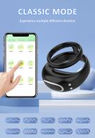 Anillo de Pene para Hombre de Silicona BIRDSEXY Inalámbrico Ultra Suave con 10 Vibraciones para Mejorar la Erección y Retardar la Eyaculación Juguete Sexual para Hombres - details 4