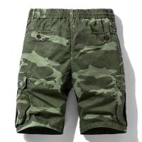 Pantalones cortos casuales de algodón de verano con múltiples bolsillos para hombre, pantalones cortos para correr transpirables para hombre - details 4