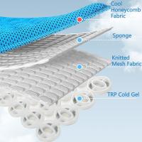 Cojín de asiento de hielo de Gel transpirable, cojín de asiento sedentario suave y práctico, cojín Universal duradero para silla de verano, viajes largos - details 2