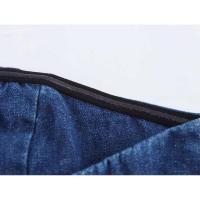 OUWU- Straplss Dnim Drss Primavera 2025 Cintura alta A-lin Bach Casual Cómodo y adelgazante Vrsatil Patchwork Strt - details 11