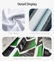 Pantalones cortos de playa con gráfico degradado para hombre, pantalones cortos coloridos con estampado 3D, pantalones cortos informales de verano para vacaciones, bañadores holgados para Surf - details 5