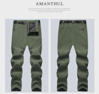 Pantalones de senderismo para hombre, pantalón de carga de secado rápido, impermeable, elasticidad, S1508A - details 8