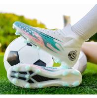 Zapatos cómodos con pinchos de fútbol para hombre, ligeros y de caña alta para mujer, calzado deportivo de entrenamiento - details 0