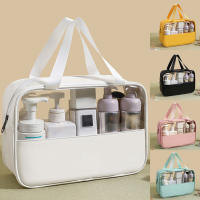 Bolsa De Viaje Portátil Para Mujer Transparente Impermeable Almacenamiento De Maquillaje Pouch Organizador De Cosméticos - details 7