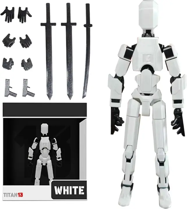 Figura de acción T13, figura de acción impresa en 3D de Titan 13, figura de acción Lucky 13, figura de acción Nova 13 Dummy 13, 5,3 pulgadas, araña - 1