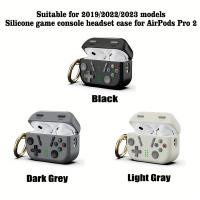 Funda Protectora de Silicona para AirPods Pro 2 Diseño de Consola de Juegos con Llavero - details 6