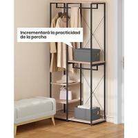 Juego de 3 Cajas Plegables Organizadores de Tela con Asas para Ropa y Juguetes Gris - details 4