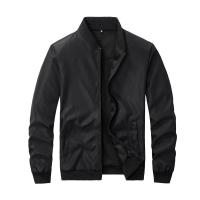 Chaqueta de Béisbol Suelta y Delgada con Cuello Alto Moda de Negocios Casual para Hombres - details 2