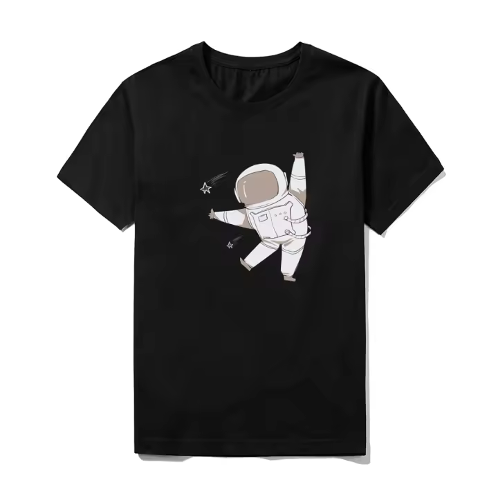 Camiseta de Algodón 170G Diseño Personalizado, Suave, Transpirable para Hombres y Mujeres - 1