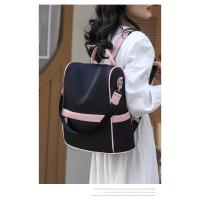 Mochila ligera informal para mujer, mochila de viaje antirrobo, Mochila pequeña de moda simple, mochila de nailon impermeable - details 4