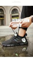 Zapatillas sin cordones para hombre con cordones - Zapatillas deportivas resistentes a los olores - Ligeras y transpirables - Para correr tenis - details 10