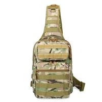 Glovento - Bandolera Táctica Urbana con MOLLE Camuflada para Senderismo y Ciclismo - details 1