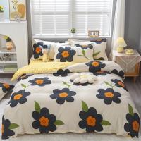 Funda nórdica sencilla para edredón, Sábana de cama individual, doble, Queen, King Size, fundas de almohada, 3 piezas - details 23