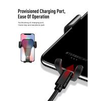 Soporte Universal de teléfono para coche, montaje de ventilación de aire por gravedad automática, nuevo diseño ergonómico para iPhone, Samsung y Huawei - details 5