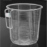 Tubo de palillos escurribles para colgar en la pared, cuchara, tenedor, jaula, estante, organizador de vajilla, soporte para cubiertos de cocina de acero inoxidable - details 7