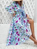 Vestido Boho para Mujer Elegante y Chic Diseño Maxi Algodón Completo Moda Coreana en Tendencia - details 24