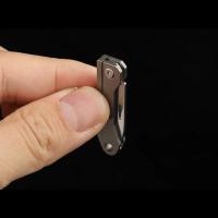 Mini cuchillo plegable TC4 de aleación de titanio Portátil, cuchillo colgante, desembalaje express, cuchillo de bolsillo, herramienta EDC para regalo - details 57