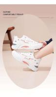 Zapatillas de deporte de suela gruesa para mujer, zapatos informales de malla transpirable con cierre de cordones, versátiles para temporada de otoño, 2025 - details 2