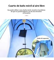 Tienda ducha camping Automático al aire libre privacidad vestidor Protección solar - details 7