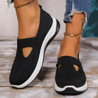 Zapatos para caminar de malla ventilada para mujer, suela cómoda y moderna, superficie suave, ligeros y cómodos, para personas mayores, nuevos - details 5