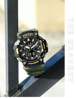 Reloj Deportivo SMAEL para Hombres con Doble Tiempo LED Digital Moda Cronógrafo de Cuentdown Caja de Aleación Impermeable Reloj Militar de Pulsera - details 15