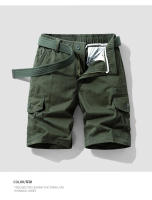 Pantalones Cortos de Verano para Hombres Cómodos y Versátiles con Múltiples Bolsillos - details 3