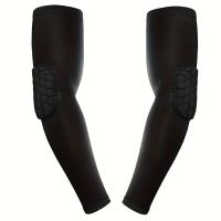 1 Paquete/2 Paquetes de Protección de Brazo para Deportes Elásticos de Lycra para Adultos y Jóvenes. Baloncesto, Voleibol, Yoga, Fitness, Ciclismo y Correr al Aire Libre. Mangas para Codo y Mano. - details 4