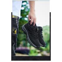 Zapatos De Deporte Para Hombre Con Hebilla Giratoria Cómodos Y Antideslizantes Talla Grande Color Sólido Cuero Artificial Mocasines De Senderismo Estilizados - details 8