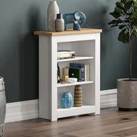 Vida Designs Arlington - Estantería de 3 niveles, color blanco