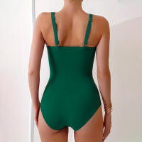 Traje de Baño de Una Pieza para Mujer 2025 Con Relleno y Soporte Traje de Baño Elegante y Suave - details 5