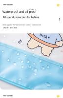 Babero impermeable para niños, bata de verano antisuciedad, manga larga,Pinny,ropa de interior y exterior,delantal de protección - details 3