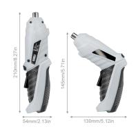 Mini Taladro Eléctrico sin Cable con Batería de 1300mAh Herramienta de Poder con Luz LED Recargable con Tornillo de Acero - details 1
