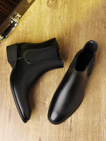 Moda Chelsea Botas de Hombre Tendencia Tubo medio - details 5