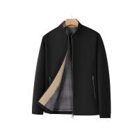 Chaquetas para hombre con cuello levantado, abrigos rompevientos, ropa Formal, Moda para primavera y otoño - details 7
