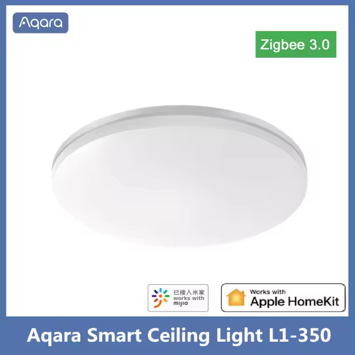 Aqara-luz de techo inteligente L1, iluminación con temperatura de Color ajustable, enlace inteligente, funciona con Apple Homekit Mi Home APP Hub requerido - 1